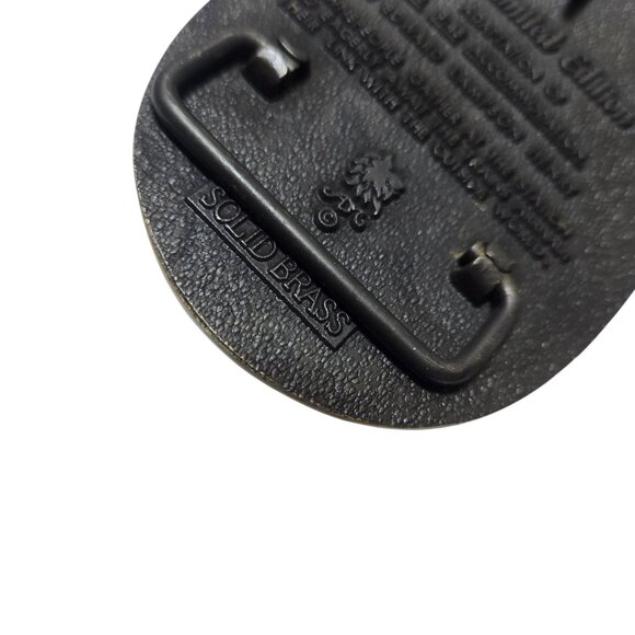 9:45 Accommodation Belt Buckle Edward Lamson Henry American West Train Station - Picture 14 of 16